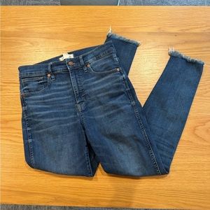 Madewell 10” High Rise Skinny